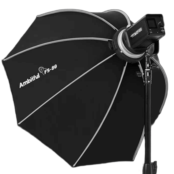 AMBITFUL FS40 40cm Softbox with Honeycomb Grid