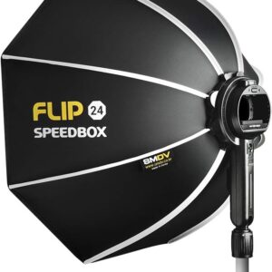 SMDV Speedbox-Flip 24 Foldable Softbox with Speedlight Adapter